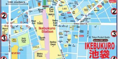 Mapa, Harajuku W Tokio