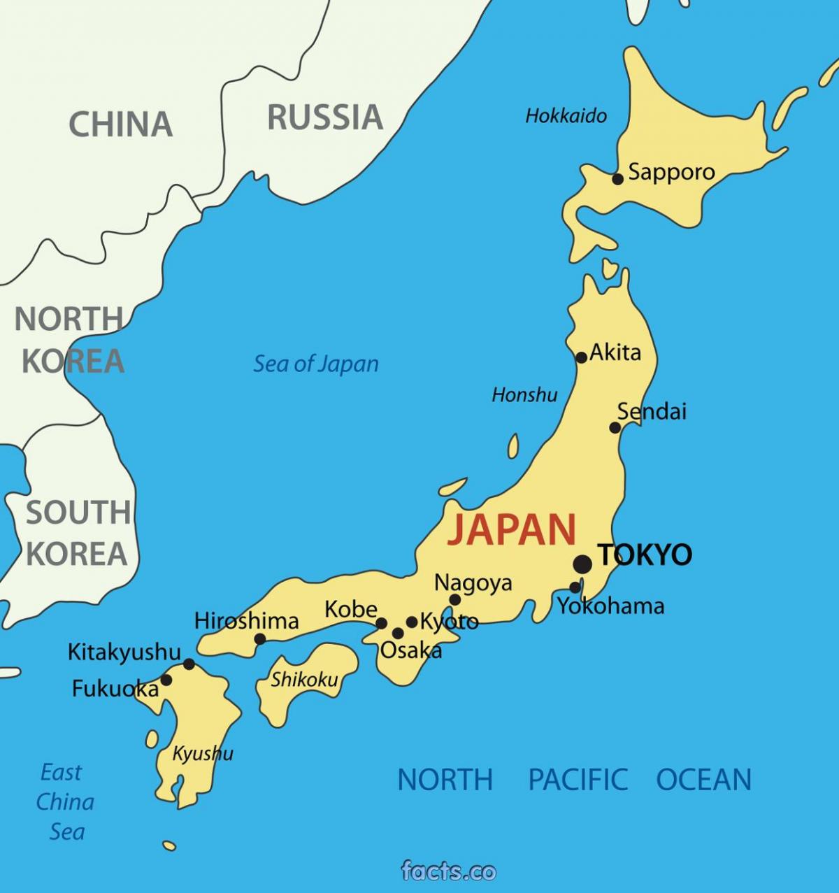 Lokalizacja tokio mapie