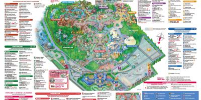 Disney Tokio mapa